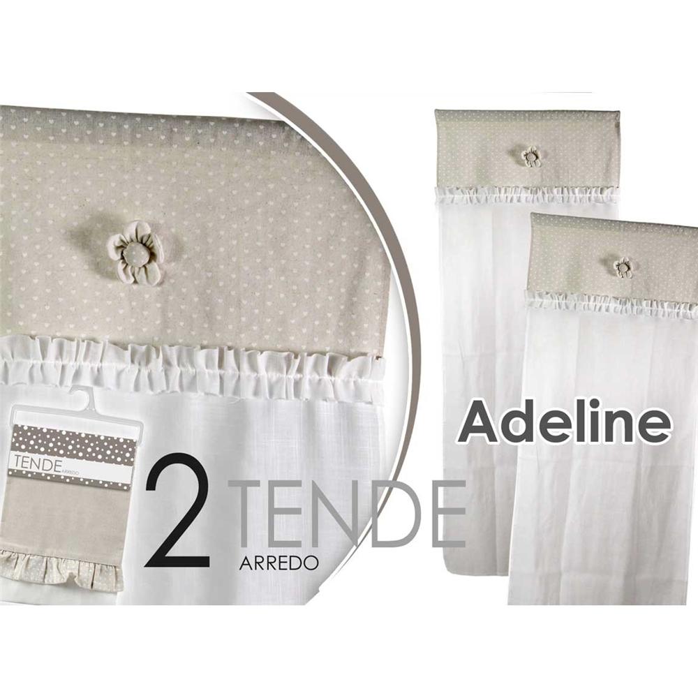 Ecc/2 Tende 60X150Cm Adeline Sd001-2 - Tessuto - Tende | Mikasa
