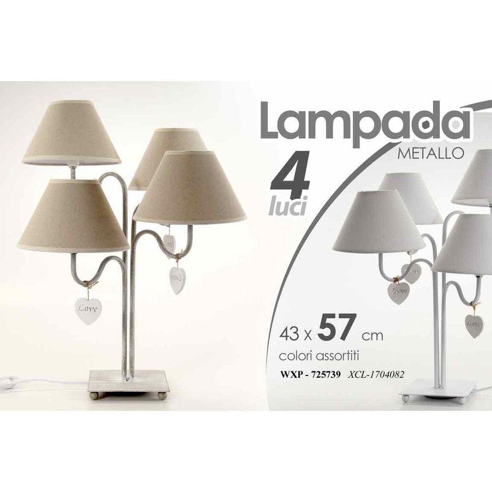 Wxp/Lampada 4 Luci Ass43X57Cm Xcl1704082