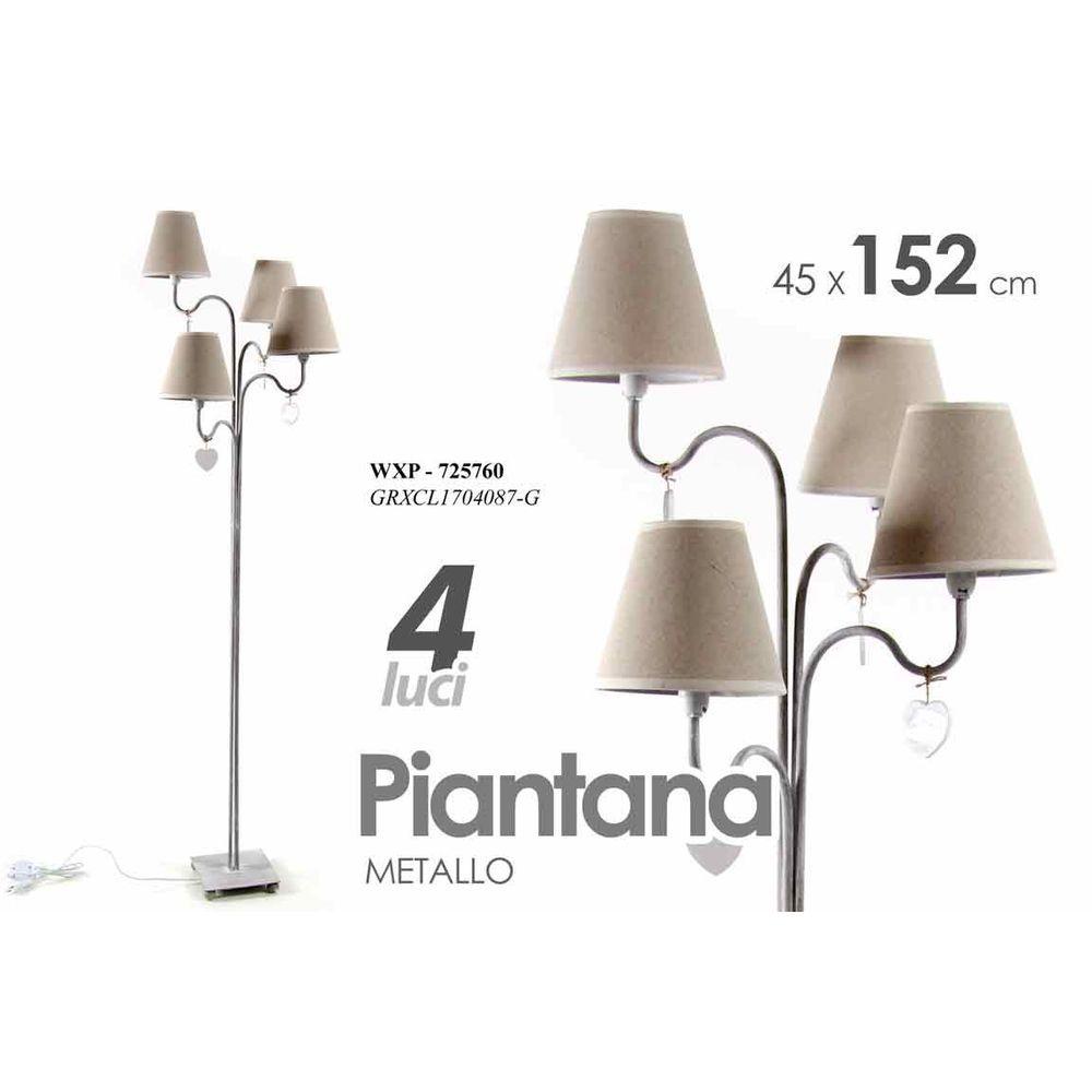 Wxp/Piantana4Luci Gr 50*152 Xcl1704087/G - Piantane | Mikasa