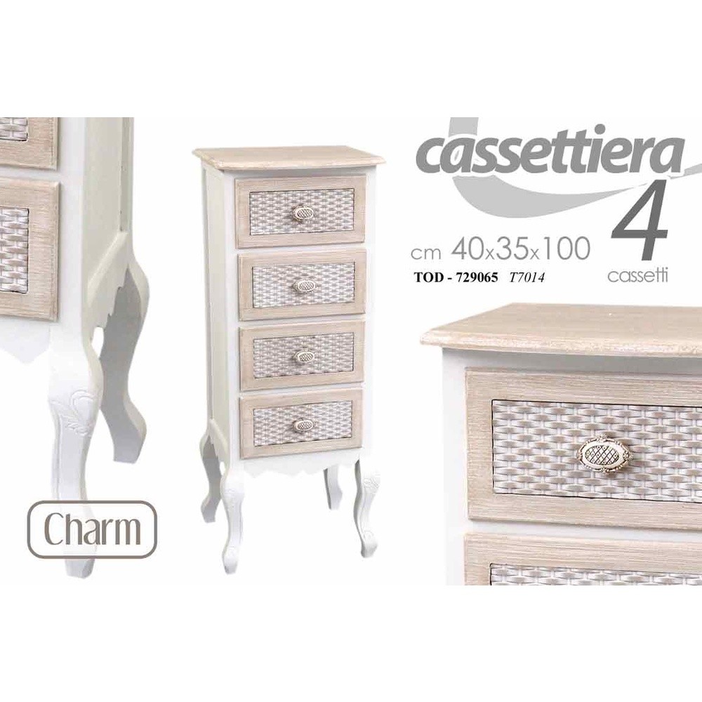 Tod/Cas.4 Cas 40*34,5*100Cm Charm T7014