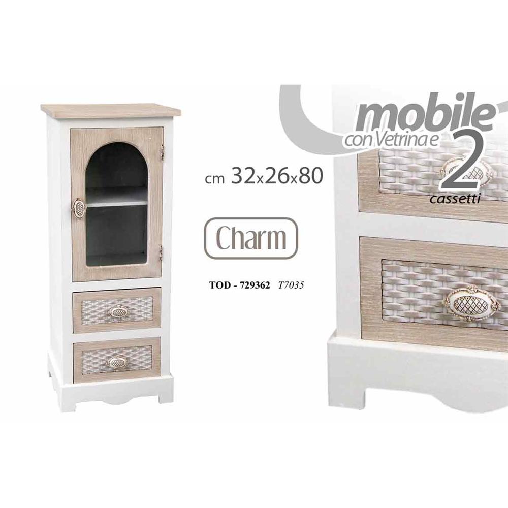 Tod/Mob 2Cas+Vetr Charm 32*26*80   T7035