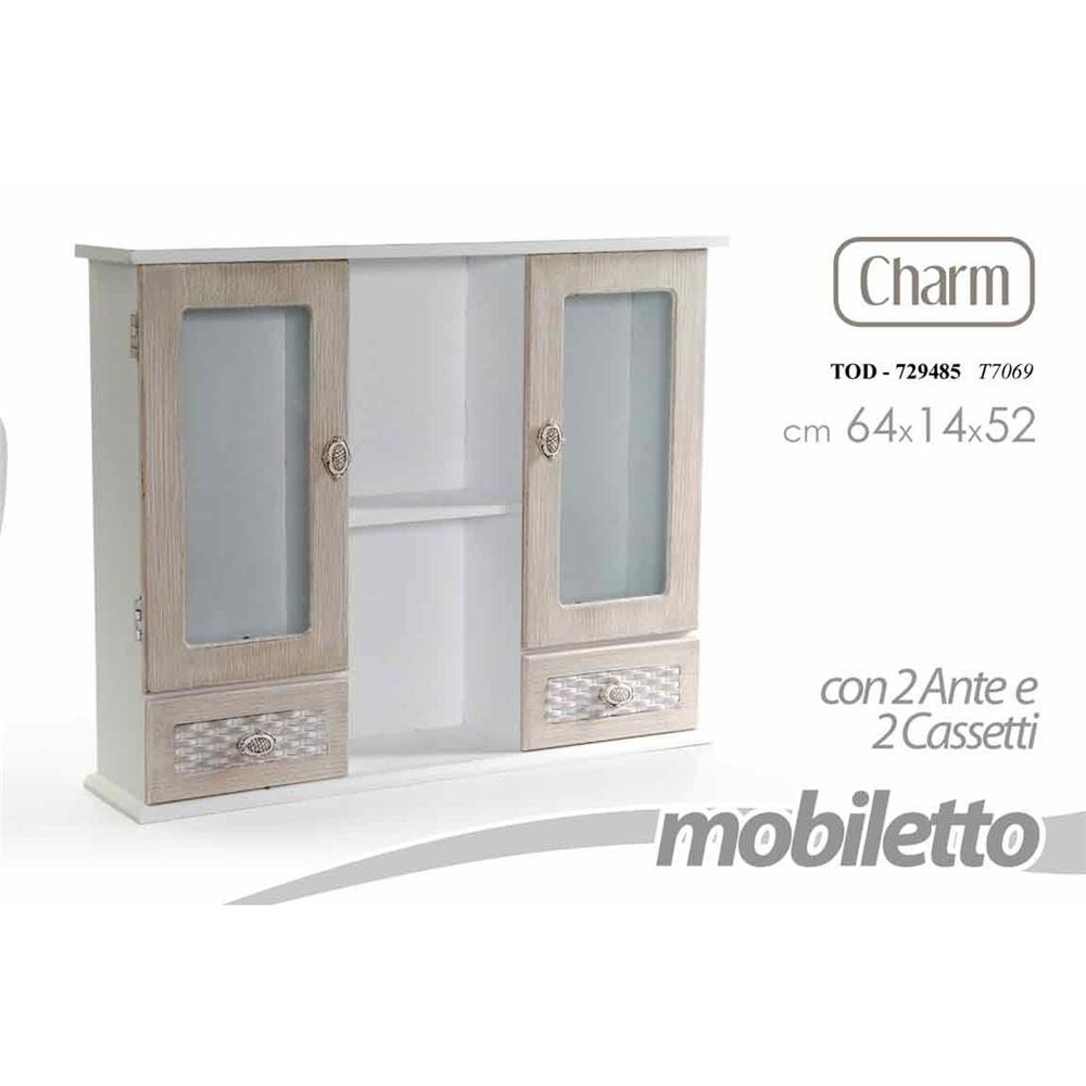 Tod/Vetrina Pensile Charm 64*14*52Ct7069