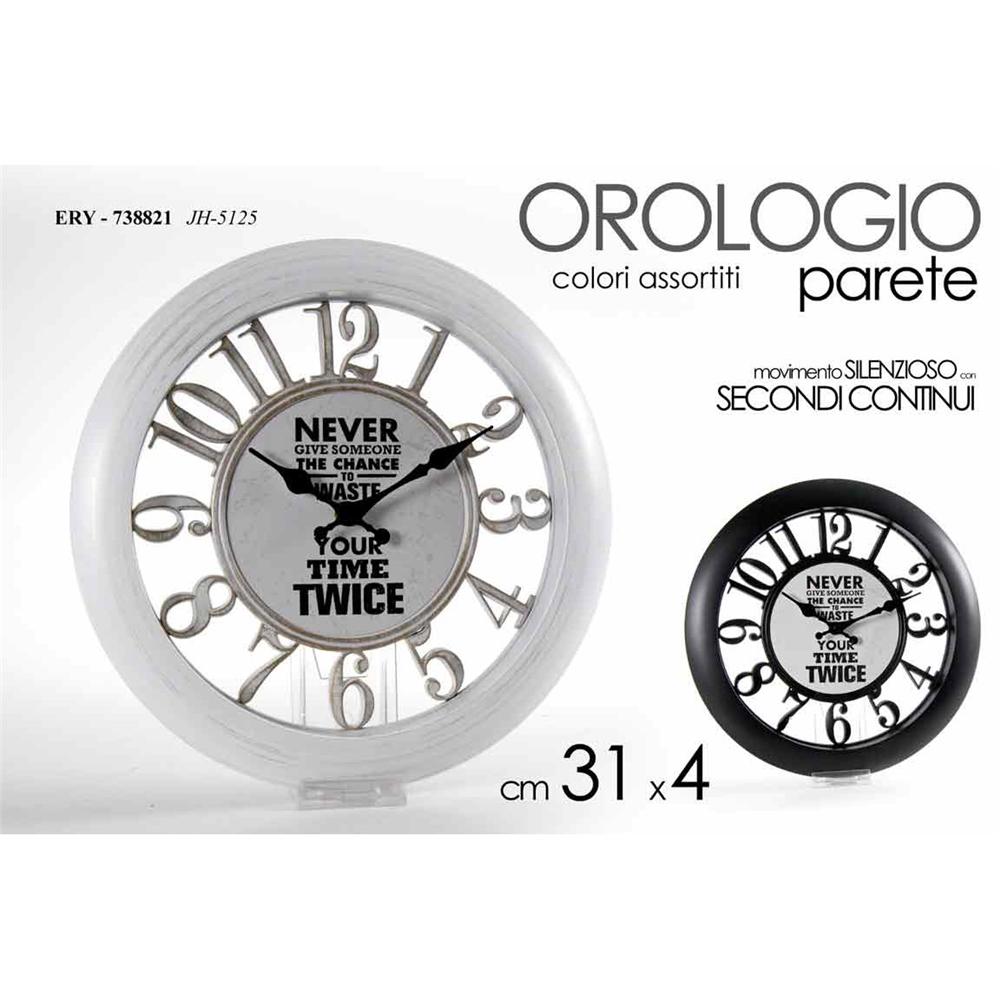 Ery/Orologio Ass 31*31*3,8Cm Jh5125 - Assortito - Orologi | Mikasa