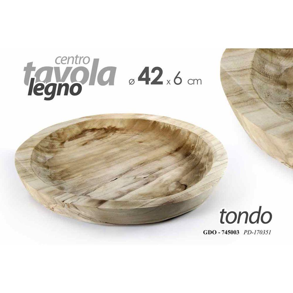 Gdo/C.Tavola Legno 42*42*6Cm   Gpl170351