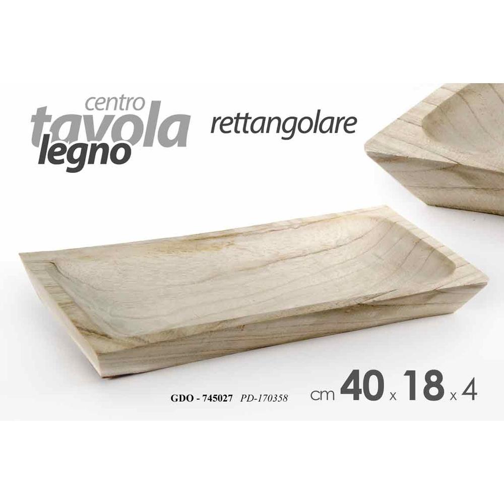 Gdo/Centro Tav Legno 40*18*4Cm Gpl170358
