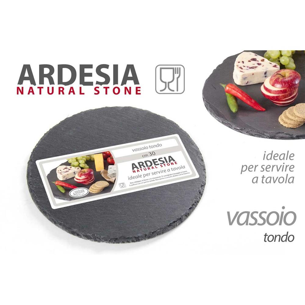 Ose/Vassoio Ardesia Cm Cm Cm 25Cm     25 - Ardesia Antracite - Ardesia | Mikasa