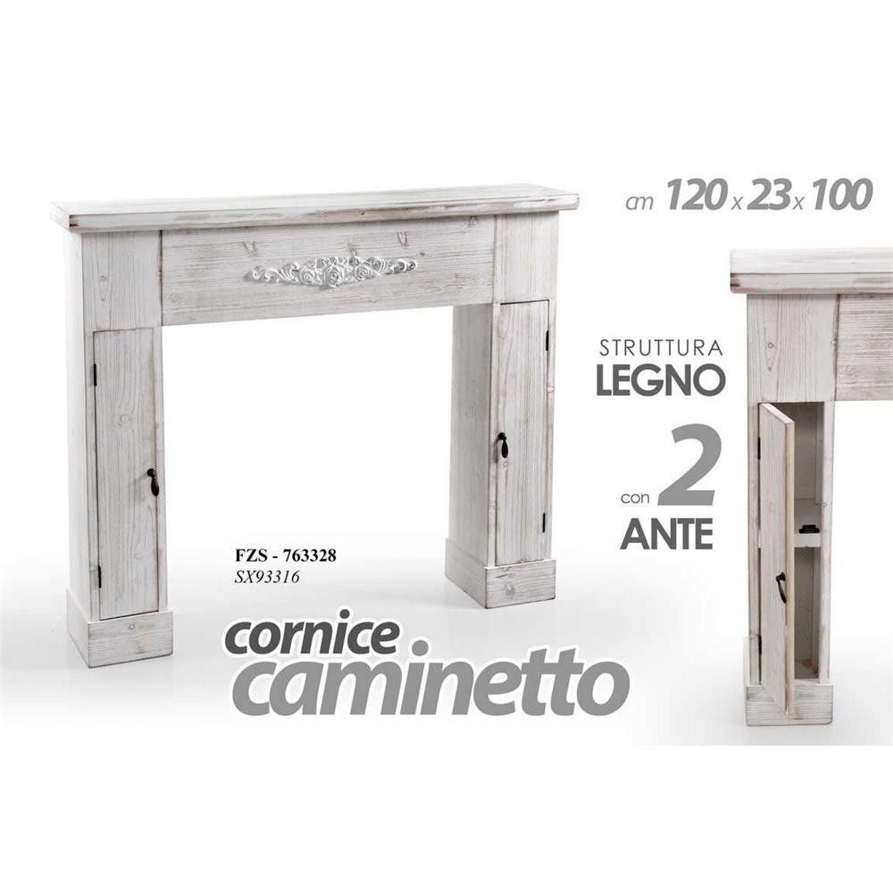FZS/CORNICE CAMINO 120*23,5*100 SX93316 - Mobili Contenitori | Mikasa