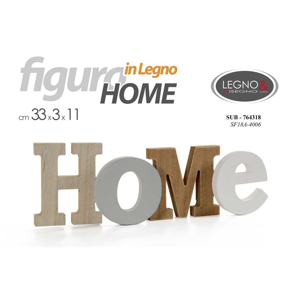 Sub/Home Sf18A4006 - Legno Marrone - Scritte | Mikasa