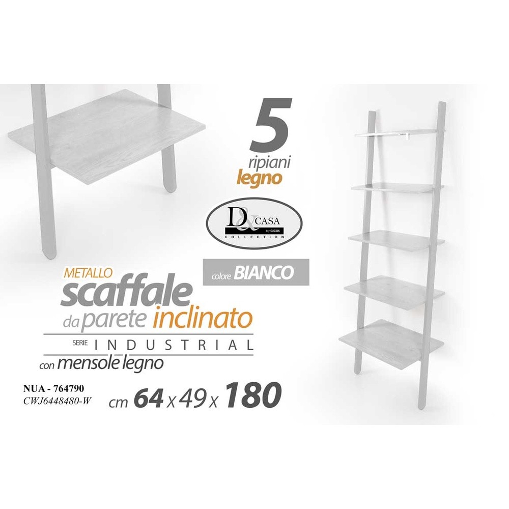 Nua/Scaffa Bco 64*48.5*180 Cwj6448180/W