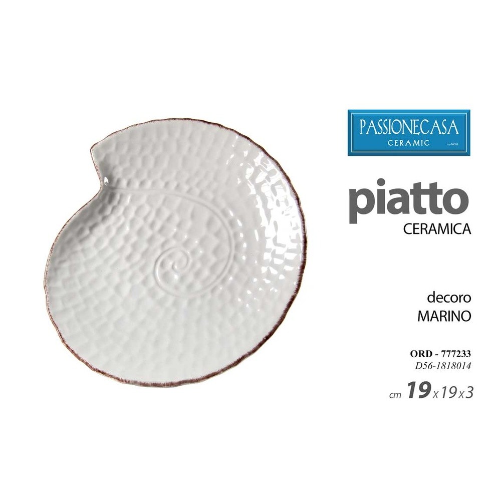 Ord/Piatto 19*19*2,8Cm D56-1818014 - Ceramica - Piatti | Mikasa