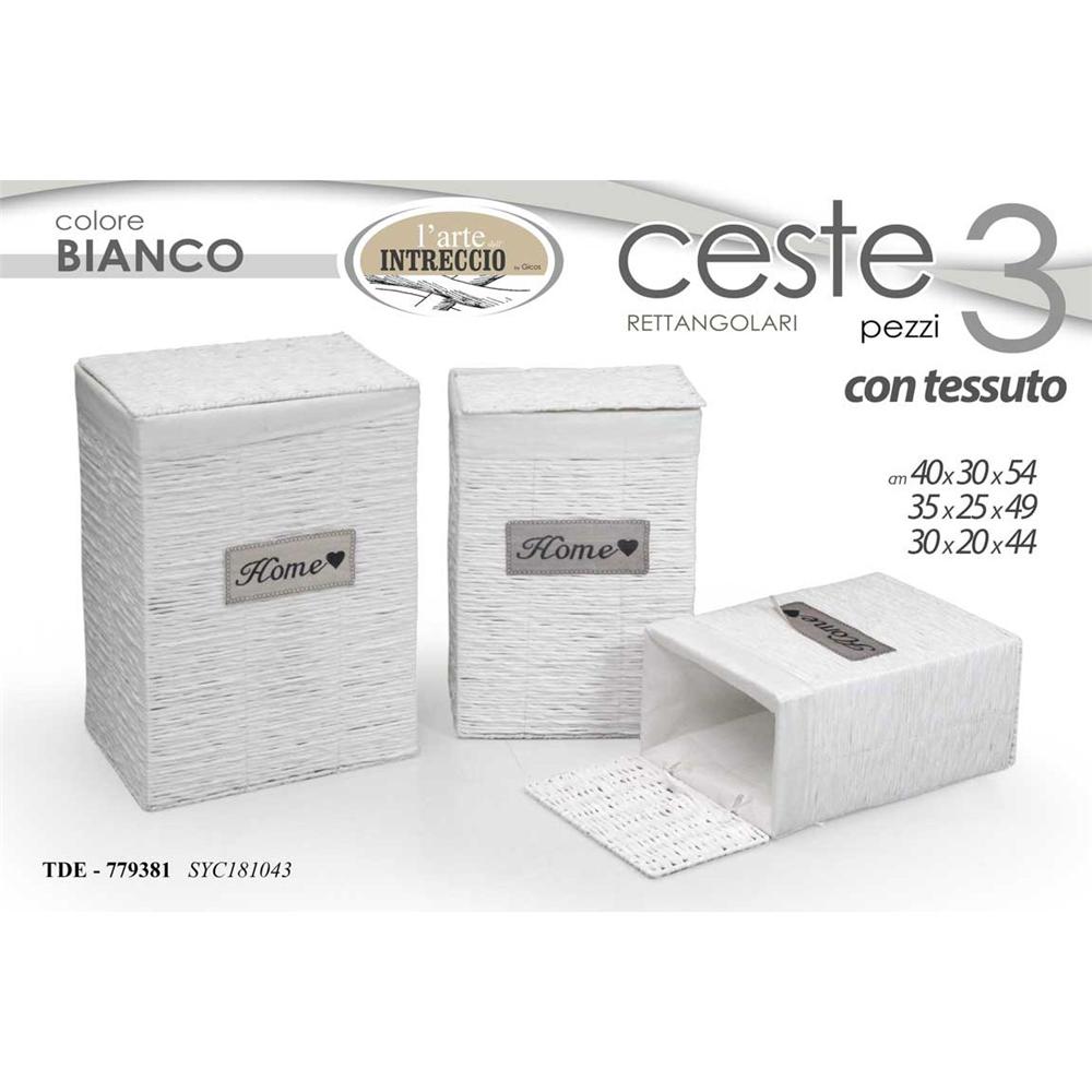 Tde/3Pz P.Bianch. 30*20*44Cm Syc181043