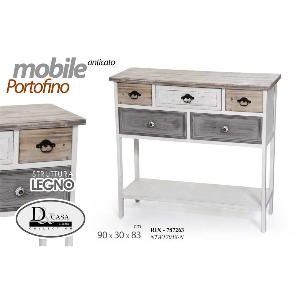 Rix/Mobile P.Fino 90*30*83 Ntw17058/N - Mobili Contenitori | Mikasa