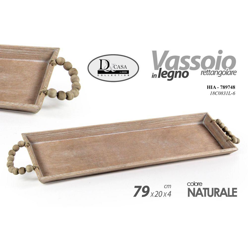 Hia/Vassoio Nat. 79,5*20*4Cm 18C0831L-6