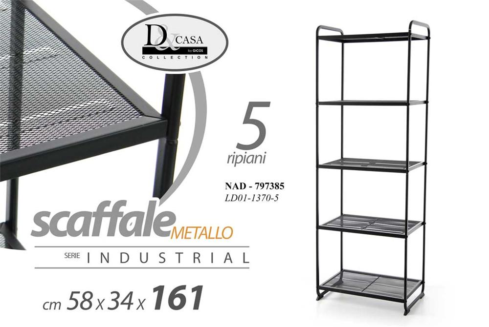 Nad/Scaffale A 5 58*34*161Cm L01-1370-5