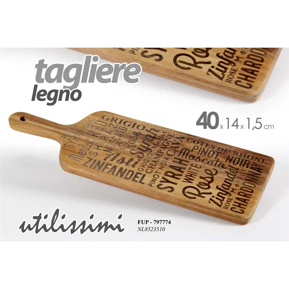 Fup/Tagliere Acacia 40*14*1.5 NL8523510 - Legno Naturale - Taglieri | Mikasa