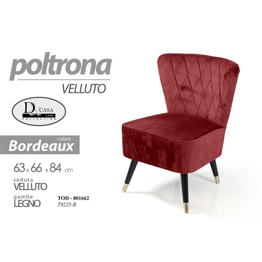 Tod/Potrona Bord. 64*66*84Cm T9225-B-52
