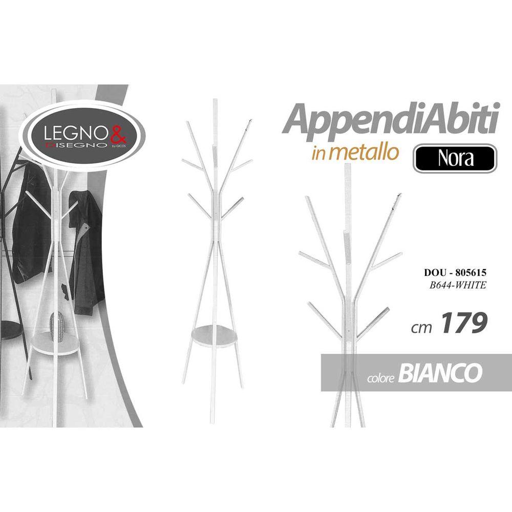 Dou/A.Abiti Nora Bco 179Cm    B644/White - Bianco - Appendiabiti | Mikasa