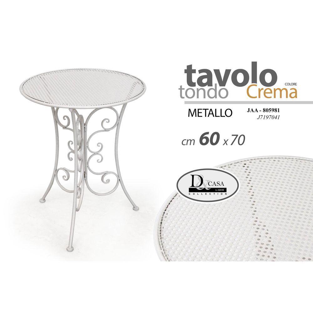 Jaa/Tavolo Tdo Crema 60*60*70 J7197041