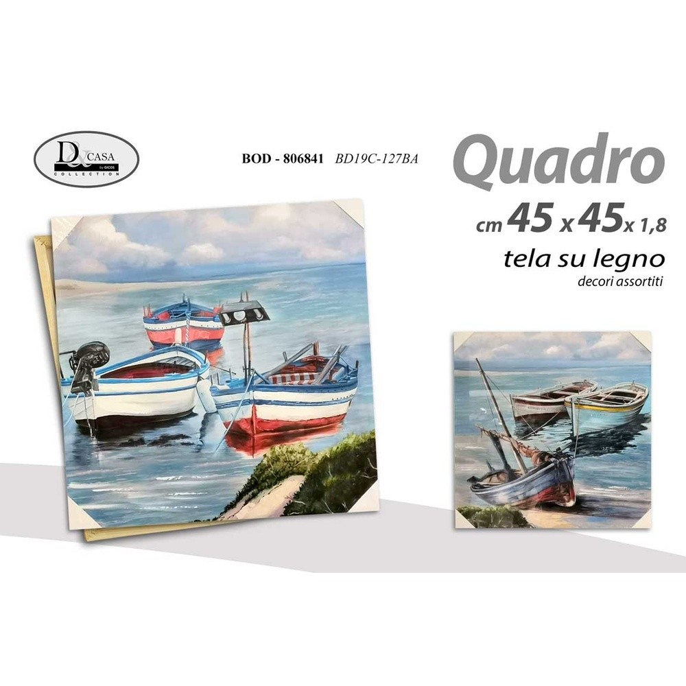 Bod/Quadro Ass 45*45*1,8Cm Bd19C127Ba