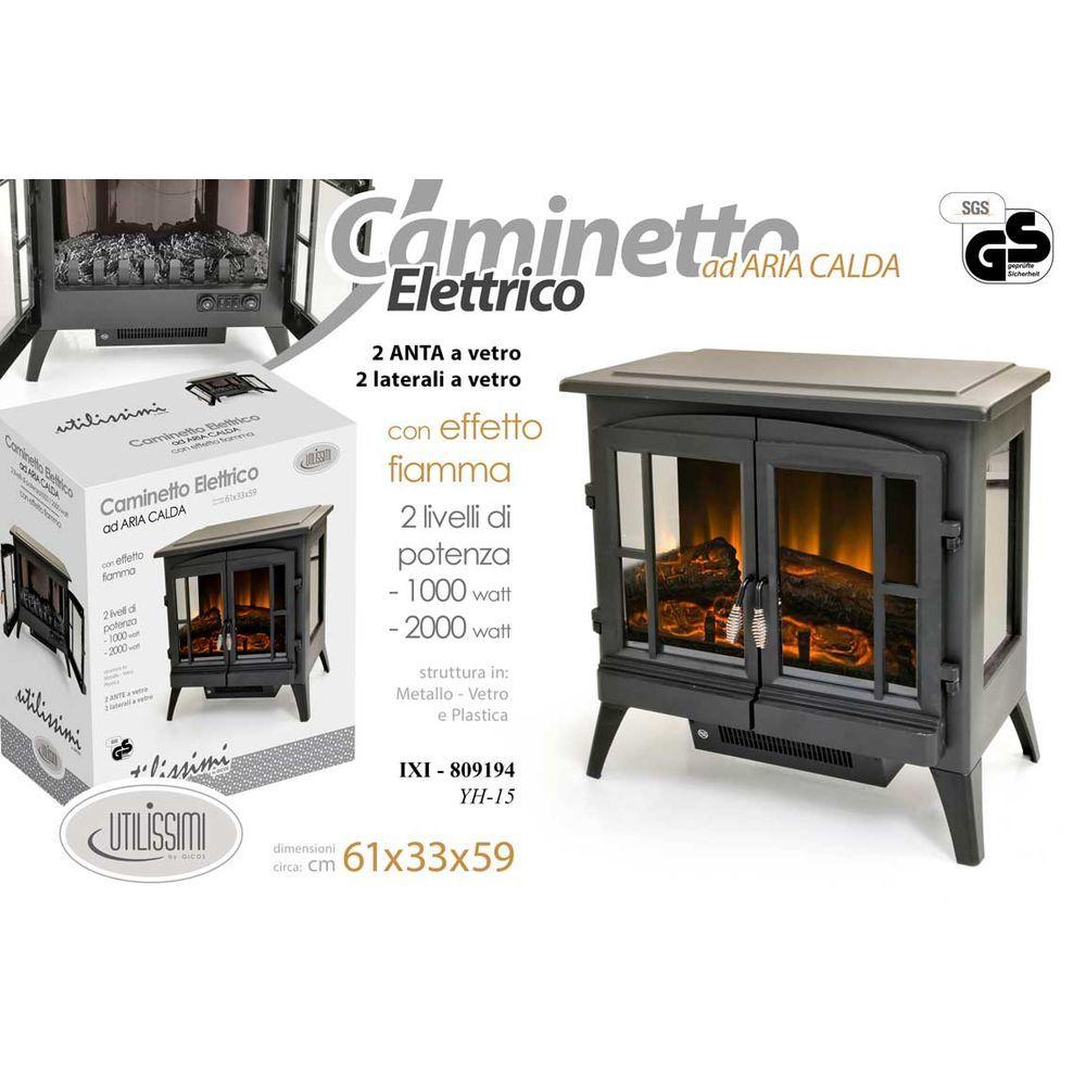 Ixi/Stufa 1000/2000W 61*33*59Cm Yh-15