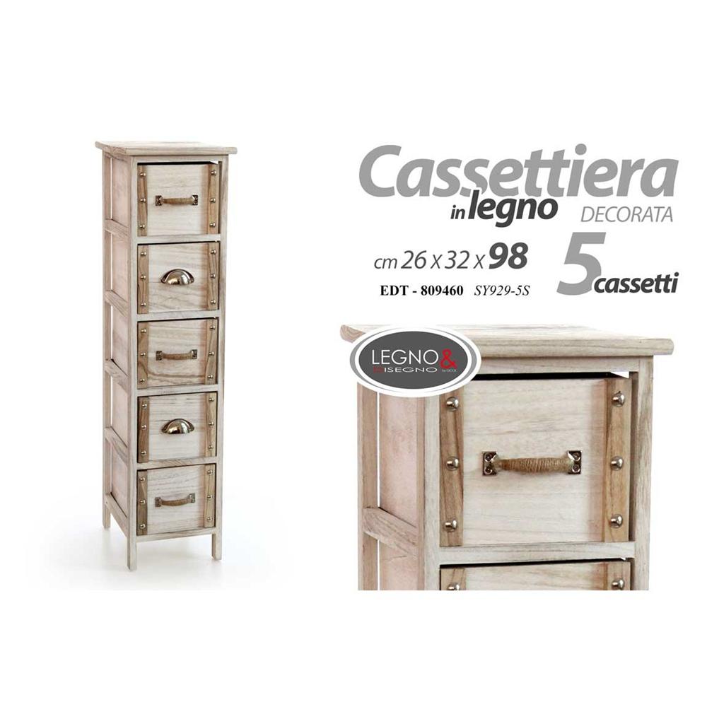 Edt/Mobile A 5 26*32*98Cm Sy929-5S - Mobili Contenitori | Mikasa