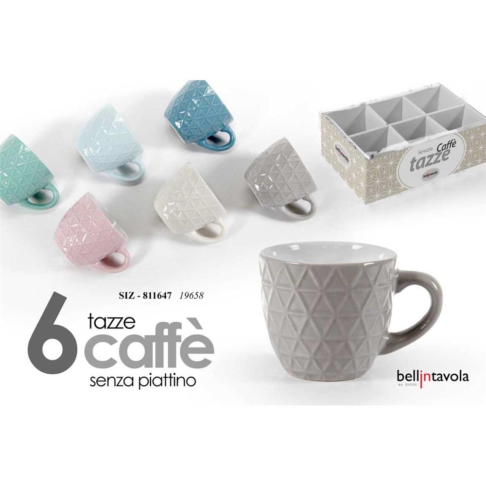 Siz/Set 6 Tazzine As 90Cc 19658