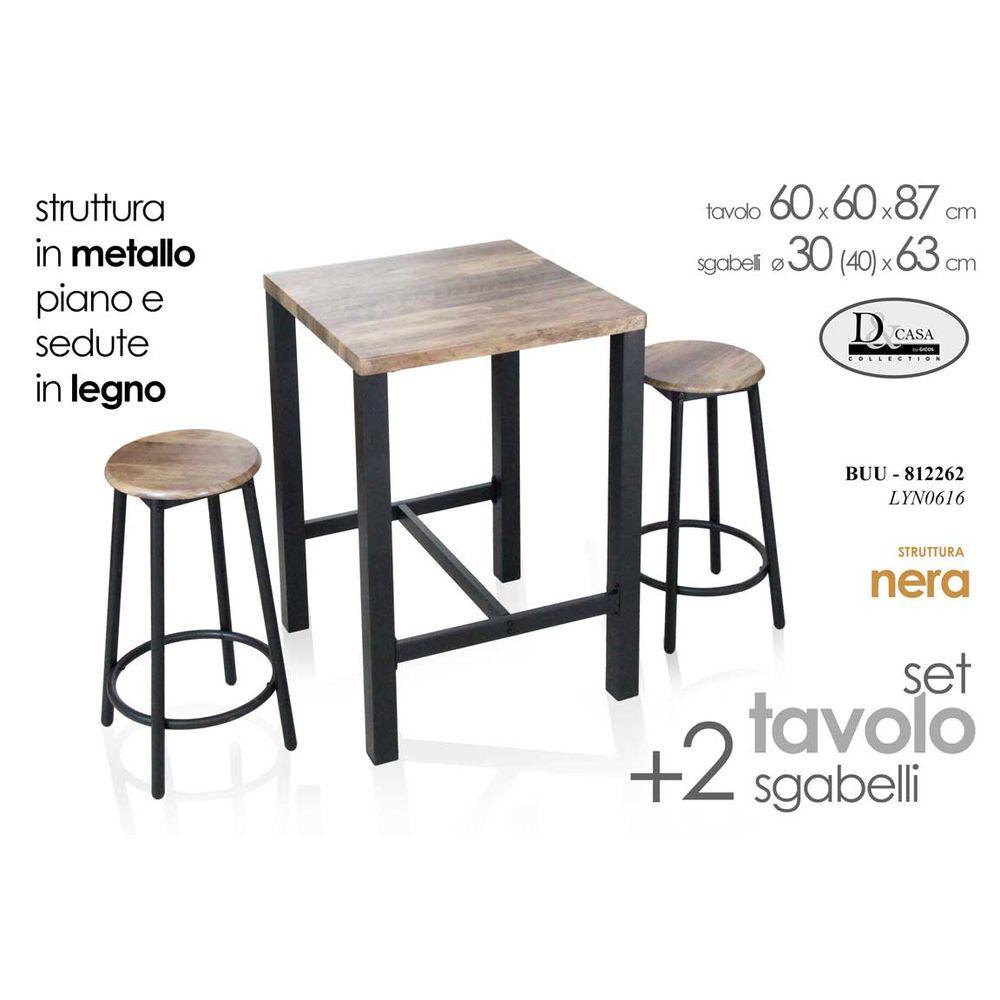 Buu/Tavolo C/2 Sg.      Lyn0616-Cc01-14A - Nero - A Tavola | Mikasa
