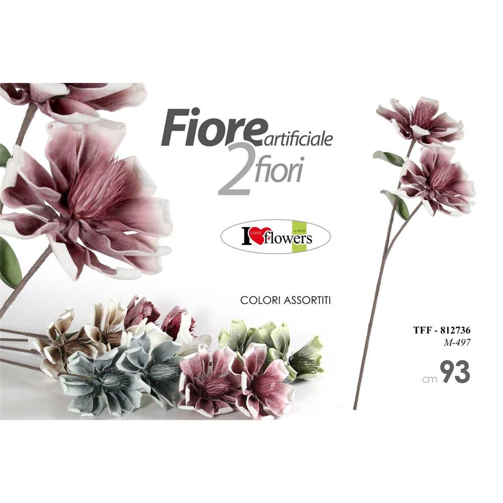 Tff/Ramo 2 Fiori Ass. 93Cm M497 - Assortito - Fiori | Mikasa