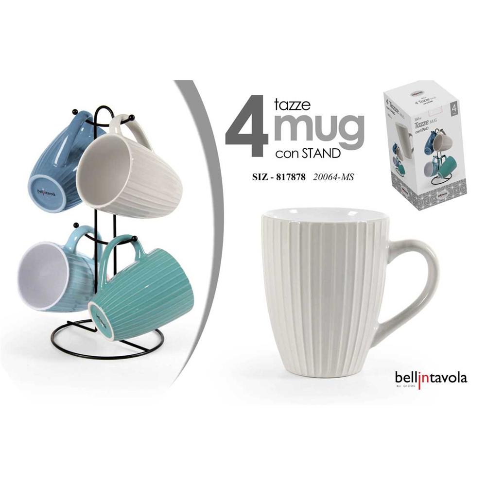 Siz/4 Mug 360Ml+Stand Ass 20064-Ms