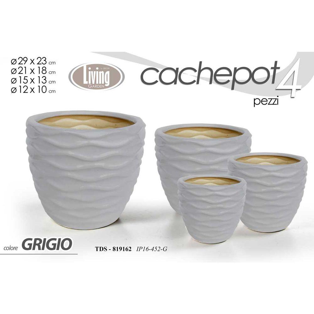 Tds/S/4 Cachepot 29/21/15/12   Ip16-452G