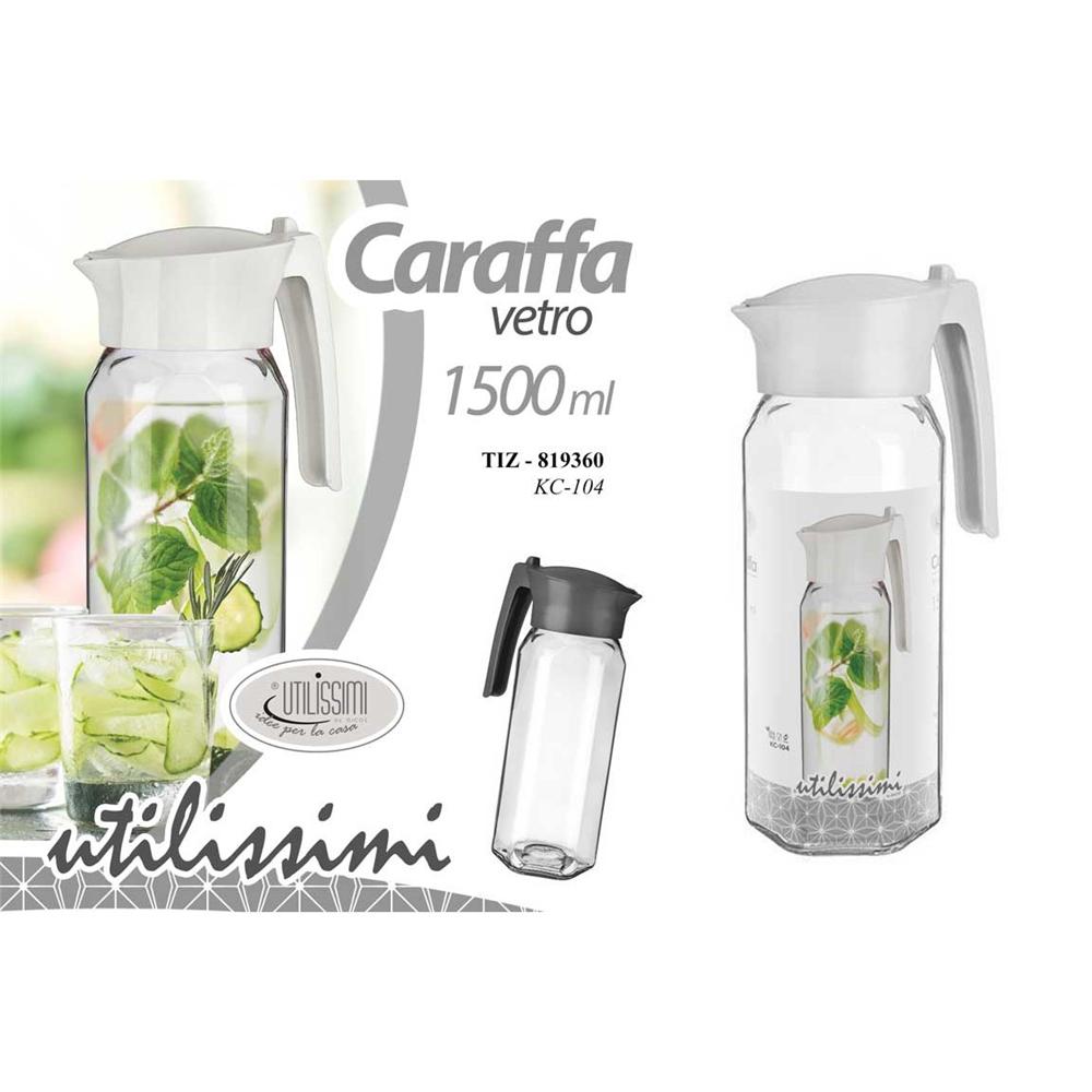 Tiz/Caraffa 1,5Lt Ass Kc-104 - Vetro Assortito - Brocche, Bottiglie & Caraffe | Mikasa