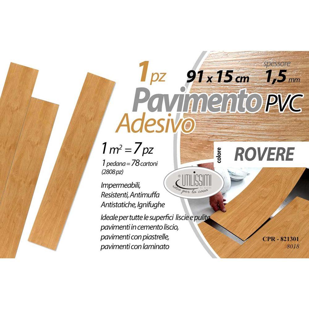 Cpr/Pvc Pavim.Ad. 91,44*15,24*1,5Mm 8010 - Plastica - Pavimenti | Mikasa
