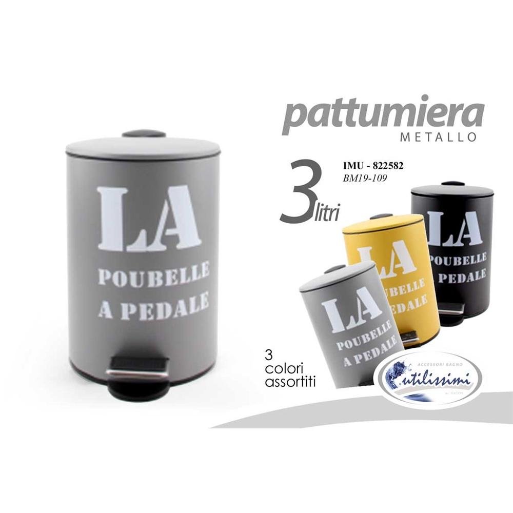 Imu/Pattumiera 3Lt As 17*22*24 Bm19-109