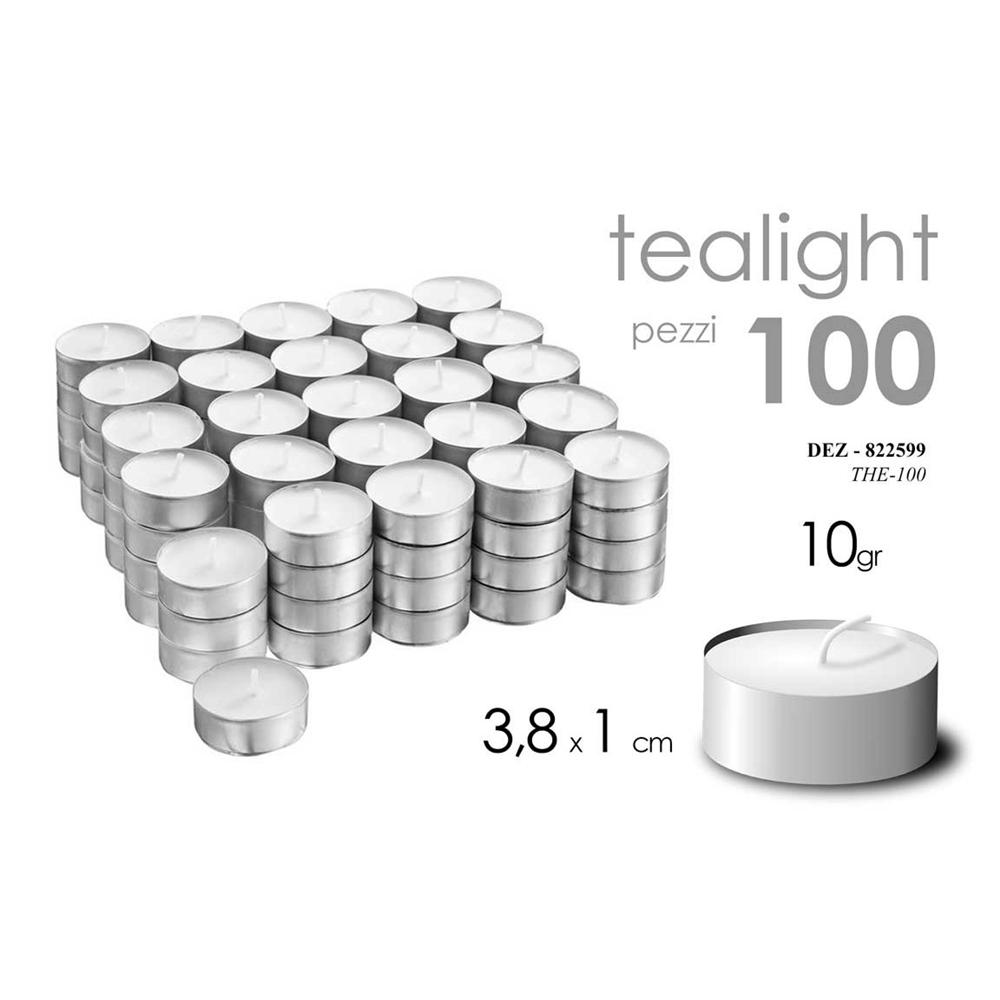Dez/100 Tealight 10Gm Tea-100