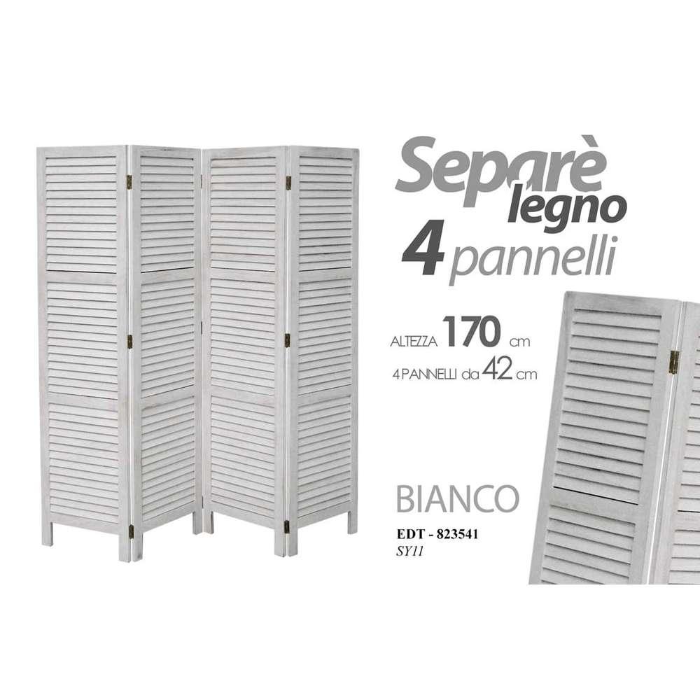 Edt/Separe'4 Pan.Bianco 126*170Cm Sy11