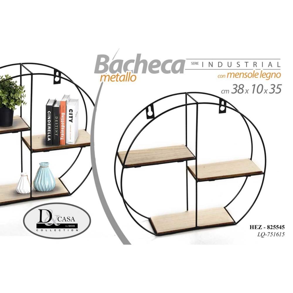 Hez/Bacheca Met/Leg 38*10*35Cm Lq751615