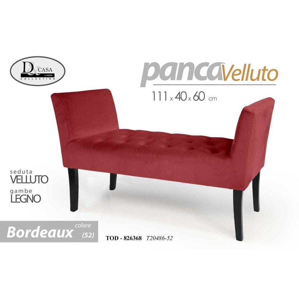 Tod/Panca Bord.Vel. 111*40*62 T20486-52 - Panchine | Mikasa