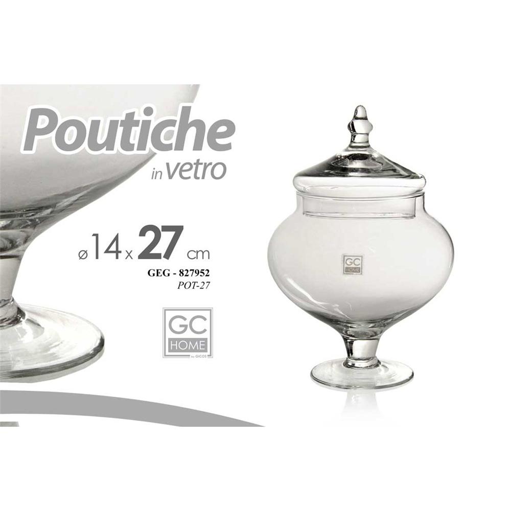 Geg/Poutiche Vetro Tras 14*27Cm Pot-27 - Vetro - Vasi & Accessori | Mikasa