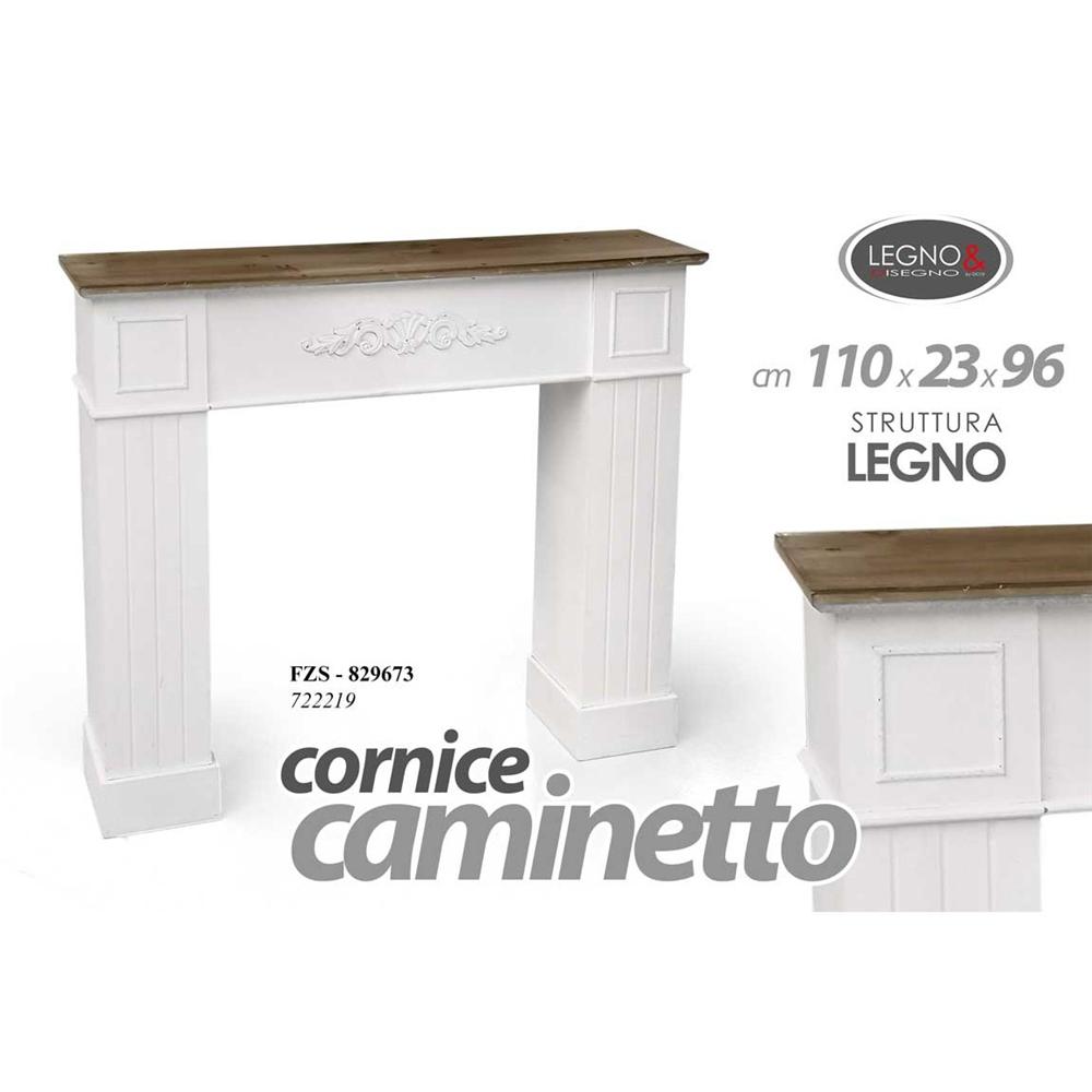 Fzs/Cornice Cam Bia 110*23*96Cm   722219 - Bianco - Mobili Contenitori | Mikasa