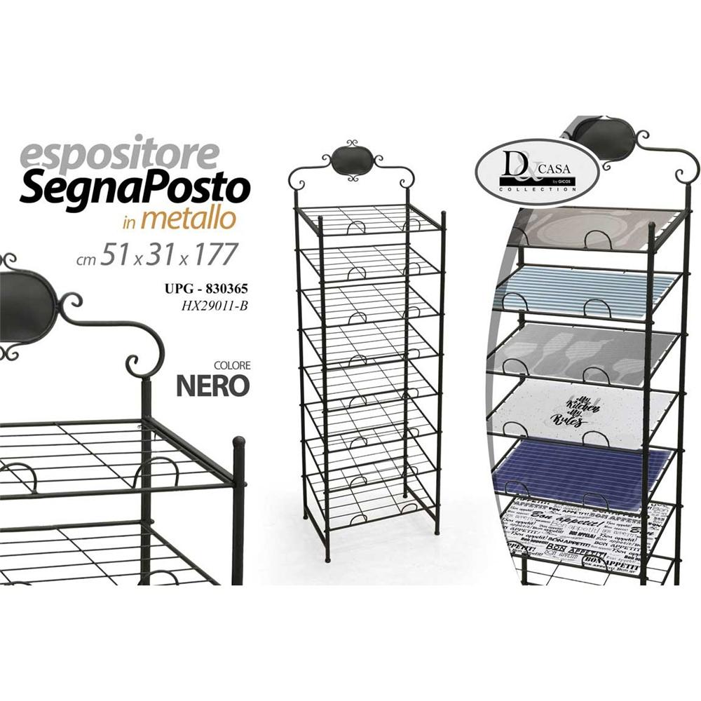 UPG/ESPOSITORE SEGNAPOSTO 51*31HX29011/B - Nero - Espositori | Mikasa