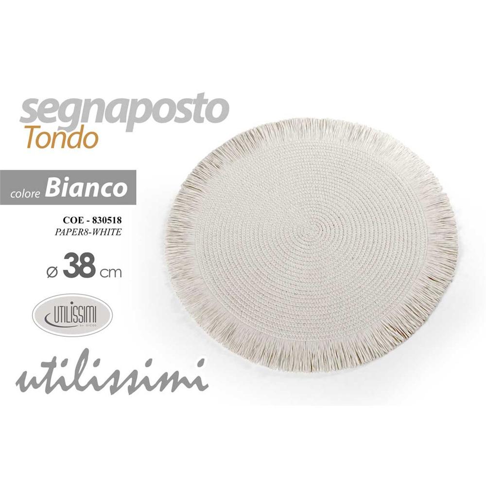 Coe/Segnaposto Tdo Bia 38Cm Paper8-White - Sintetico Bianco - Tovagliette | Mikasa
