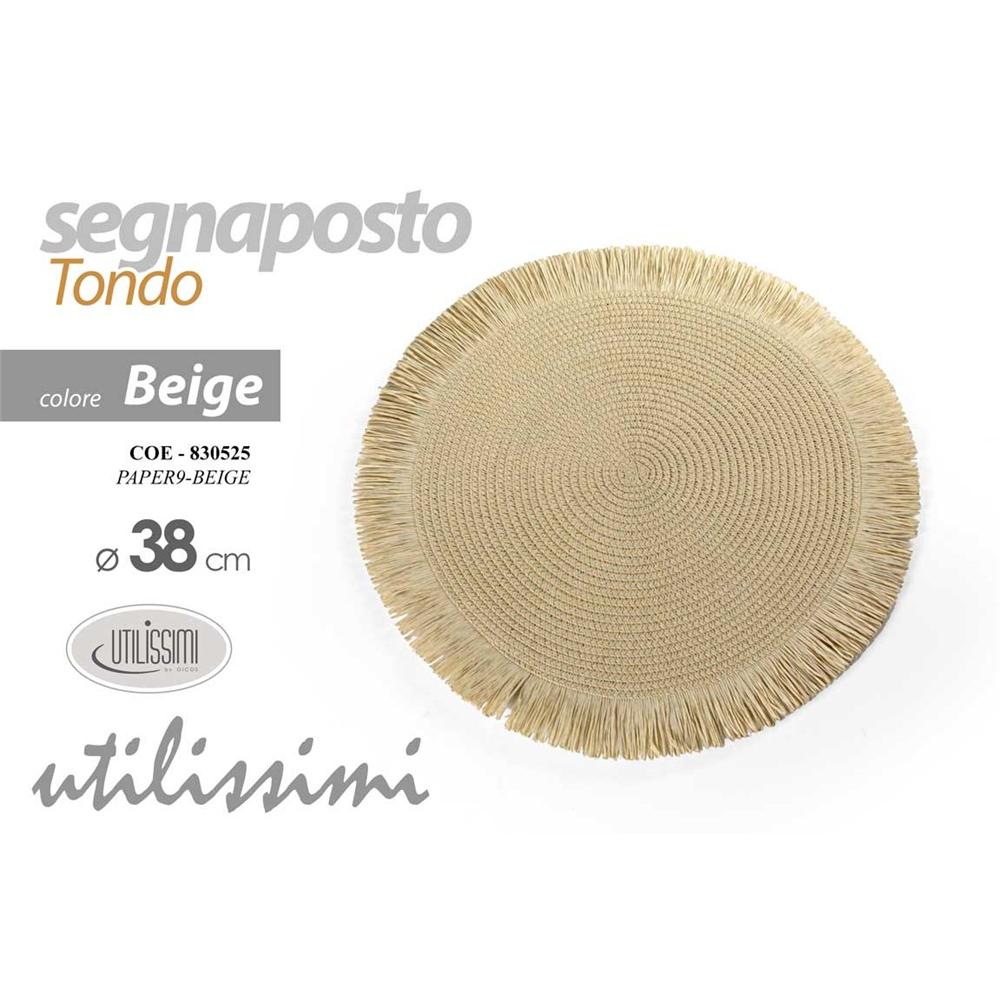 Coe/Segnaposto Tdobeig 38Cm Paper9-Beige