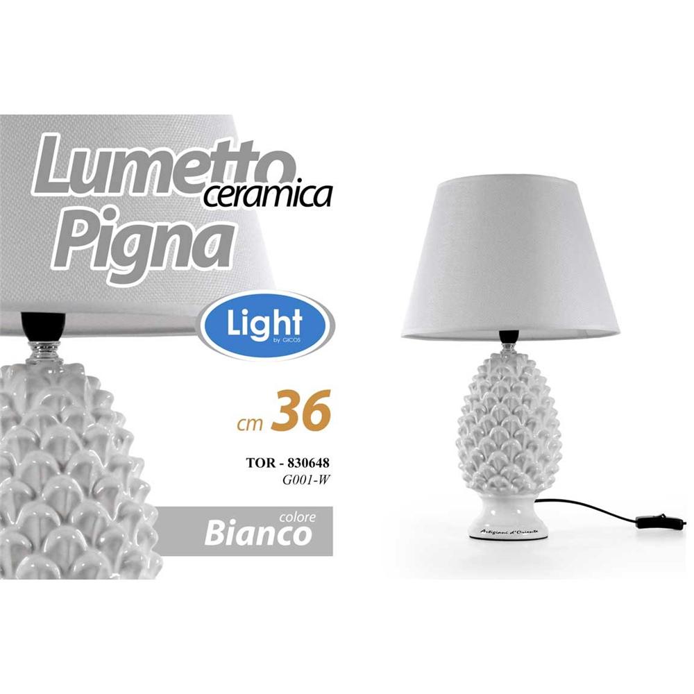 Tor/Lumetto Pigna Bco H36Cm G001/W