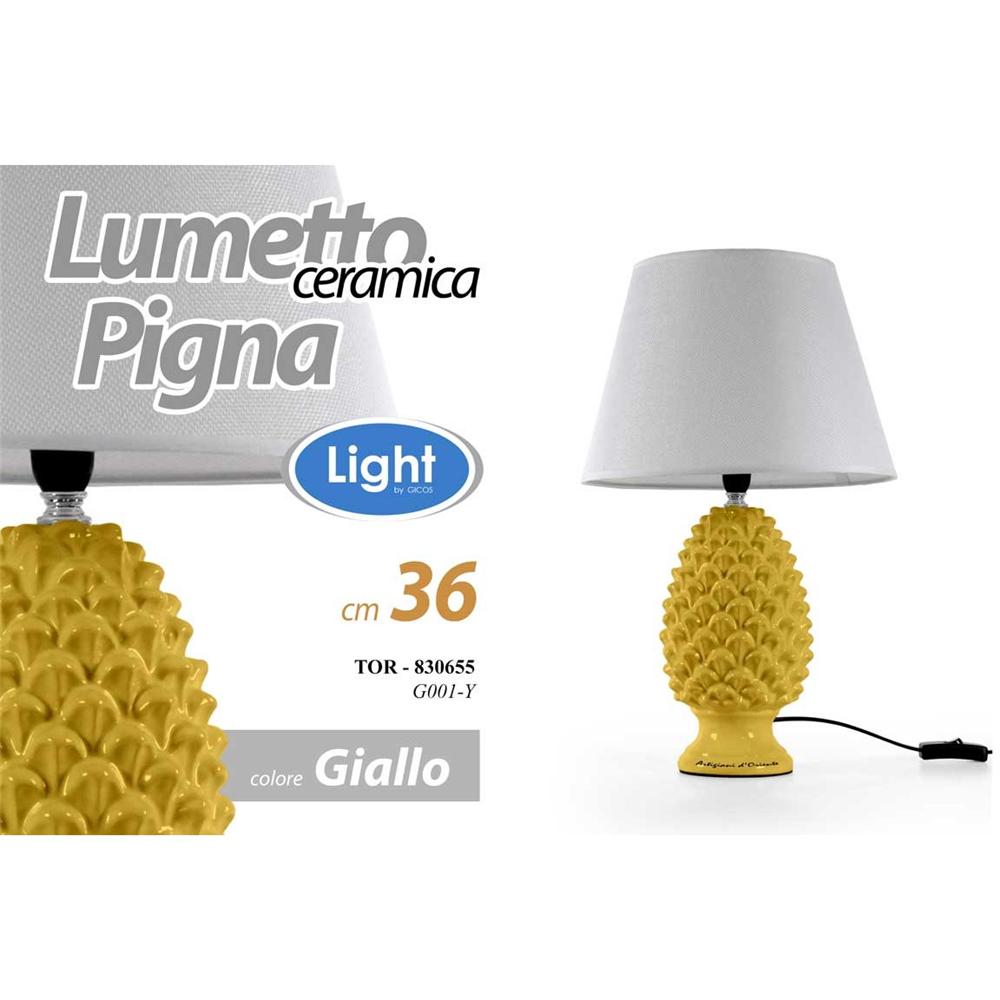 Tor/Lumetto Pigna Giallo H36Cm G001/Y