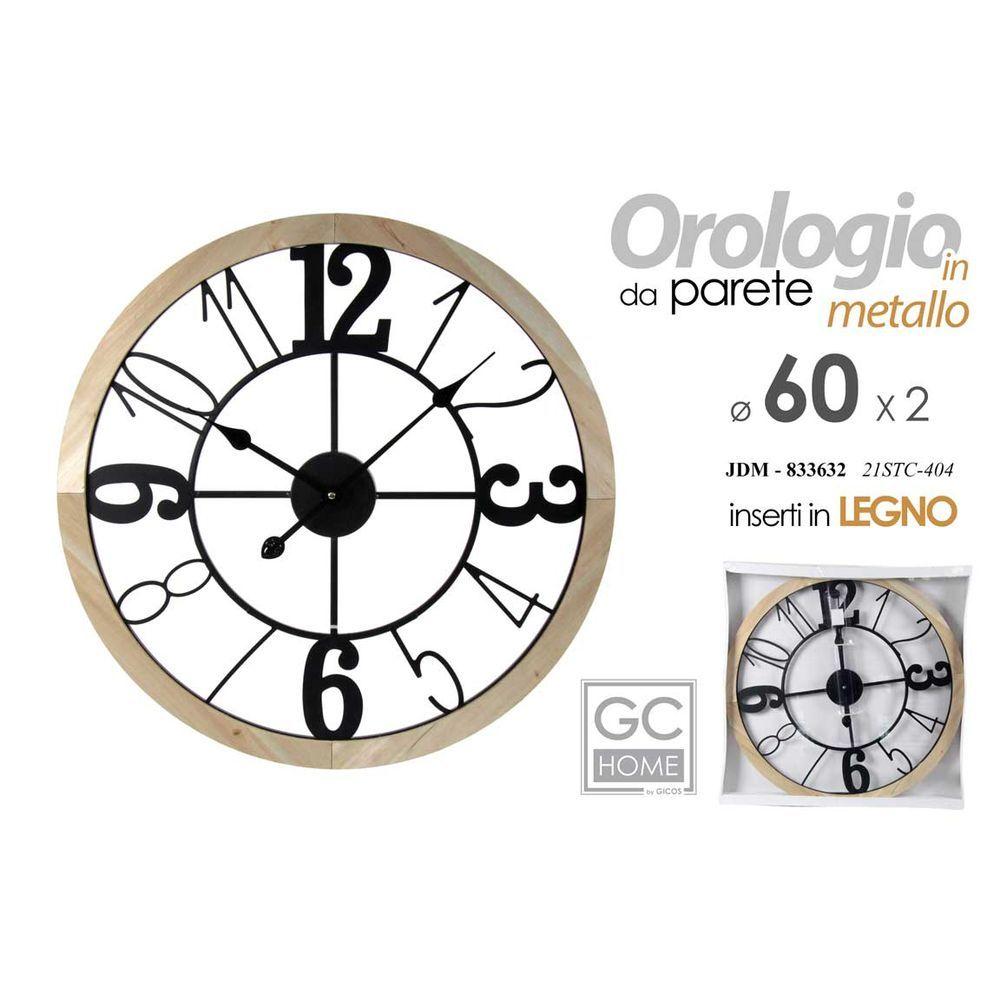 Jdm/Orolog Par Mdf,Fer 60*5*60 21Stc404 - MDF - Orologi | Mikasa