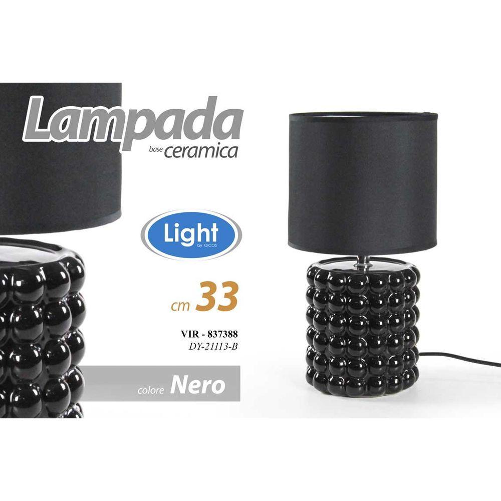 Vir/Lampada Nera 18*33Cm Dy21113-B