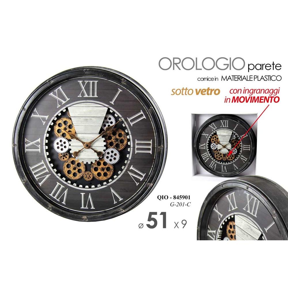 Qio/Orologio 50,8*50,8*8           G201C - Nero - Orologi | Mikasa