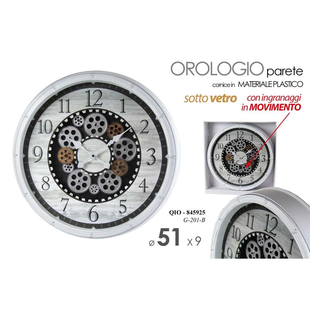 Qio/Orologio 50,8*50,8*8           G201B - Bianco - Orologi | Mikasa