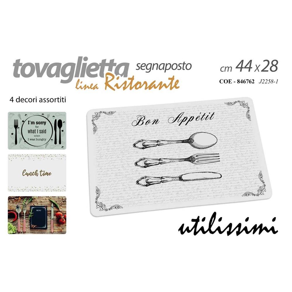 Coe/S.Posto Pp Ass. 44*28Cm J2258-1 - Sintetico Assortito - Tovagliette | Mikasa
