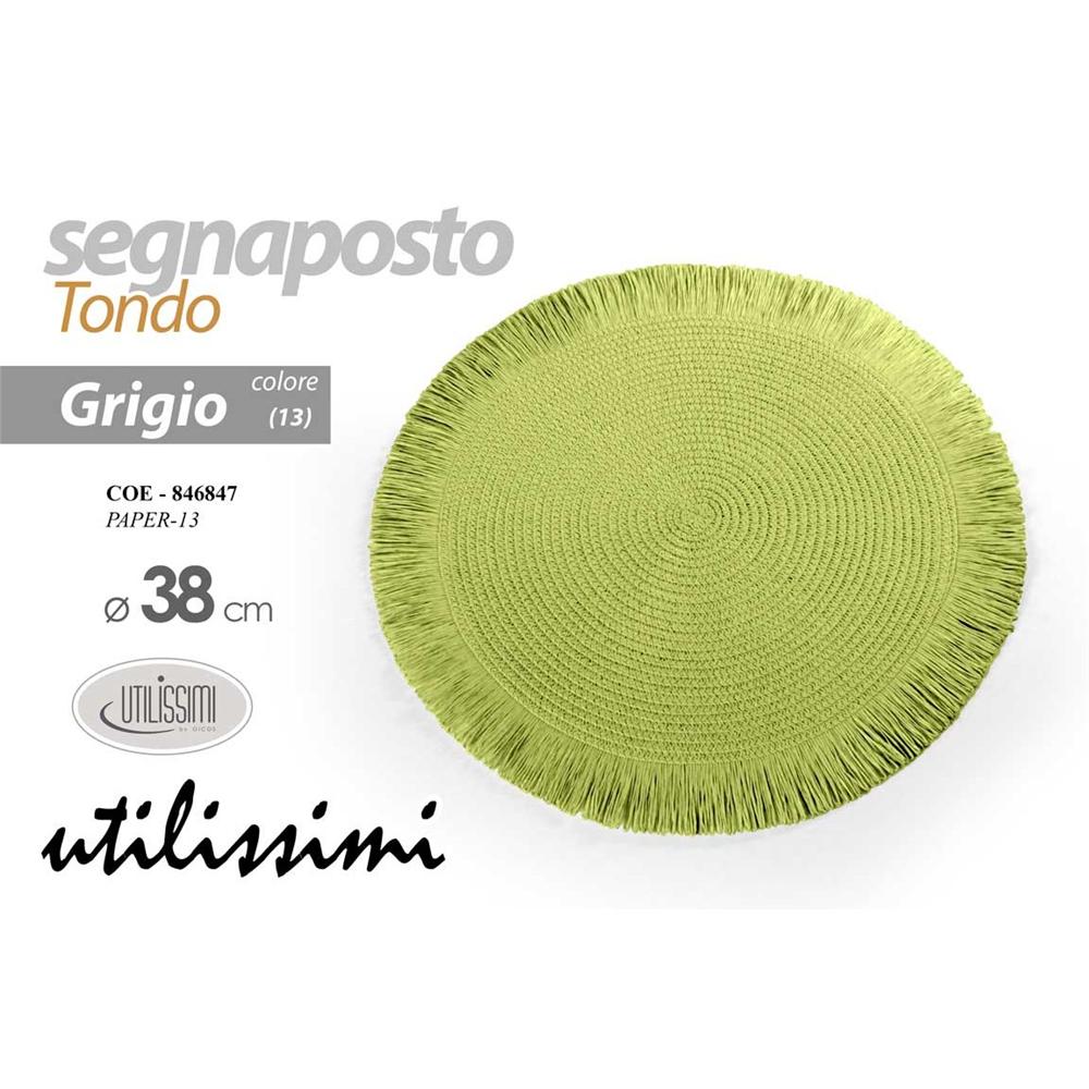 Coe/S.Posto Tdo 38Cm            Paper-13 - Sintetico Verde - Tovagliette | Mikasa